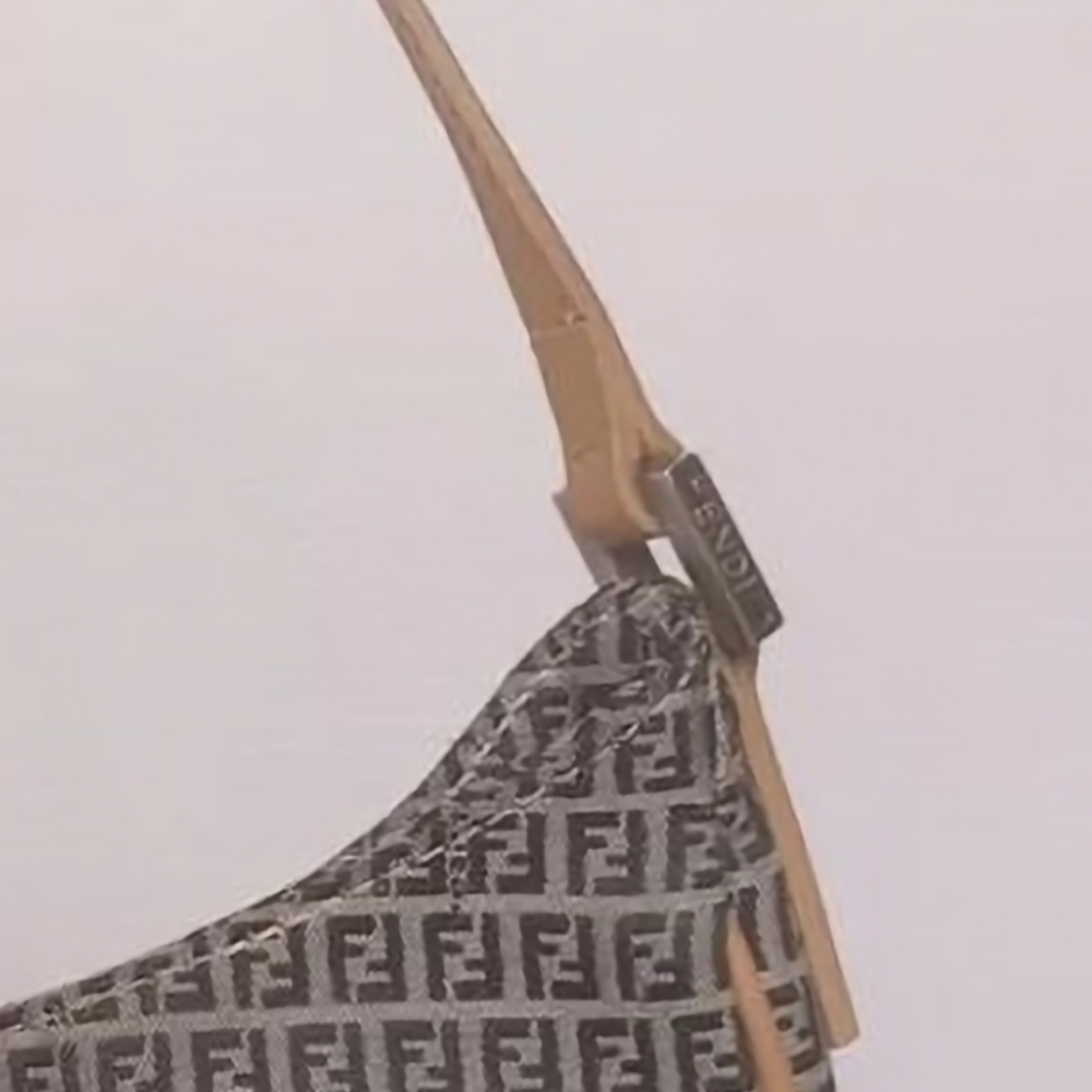 ❌️SOLD❌️ Rare Fendi Zucchino Hobo. - Picture 7 of 8